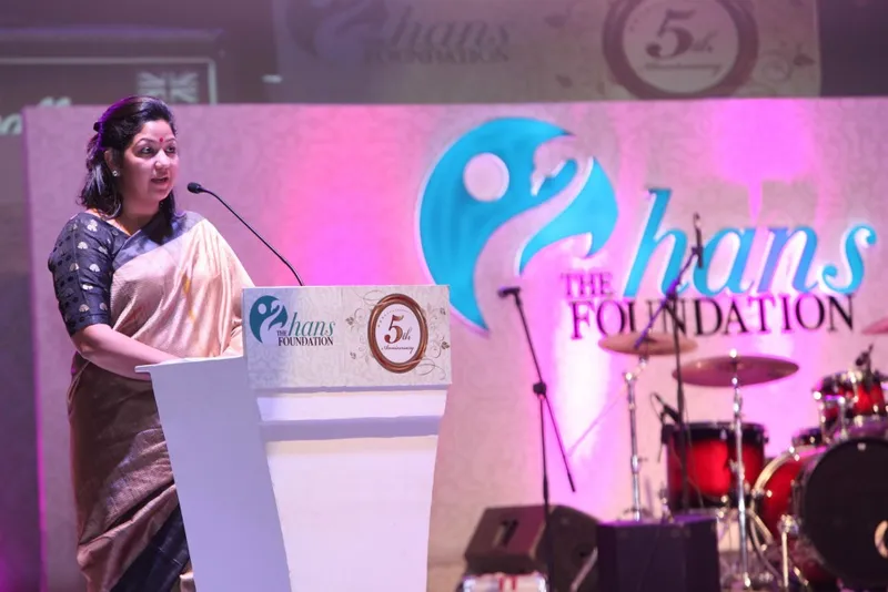 Sweta Rawat, Chairperson, The Hans Foundation at the 5year anniversary celebration of the foundation