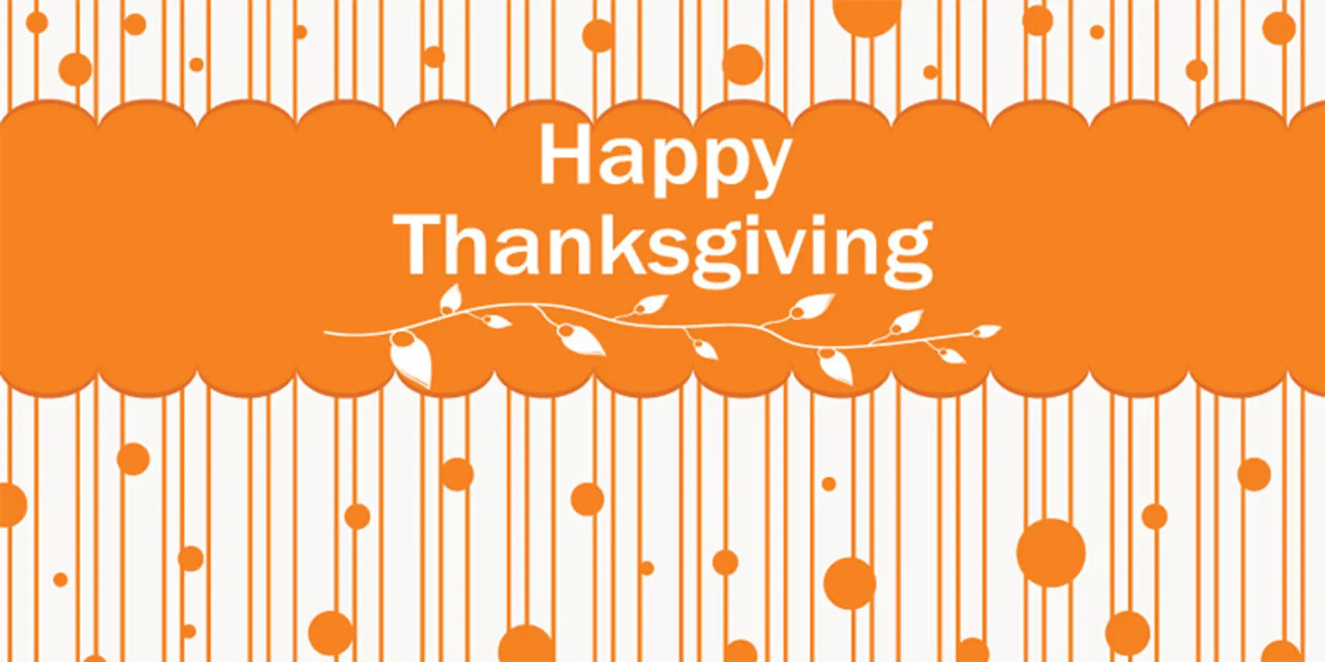 Why say thanks only today?