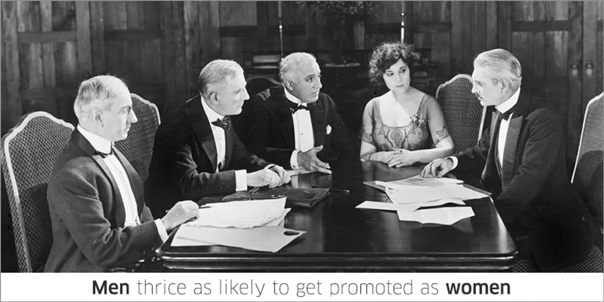 Men are still 300 per cent as likely to get hired and promoted as women: Report