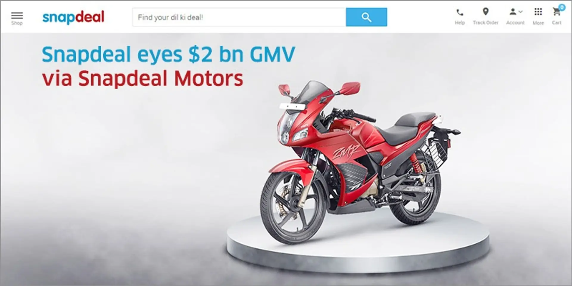 Snapdeal eyes $2B GMV by 2017 via automobile buying platform Snapdeal Motors
