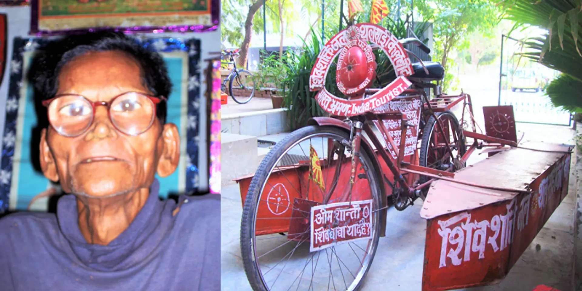The man who cycled on seas and invented shoes to walk on water, way back in the 80's