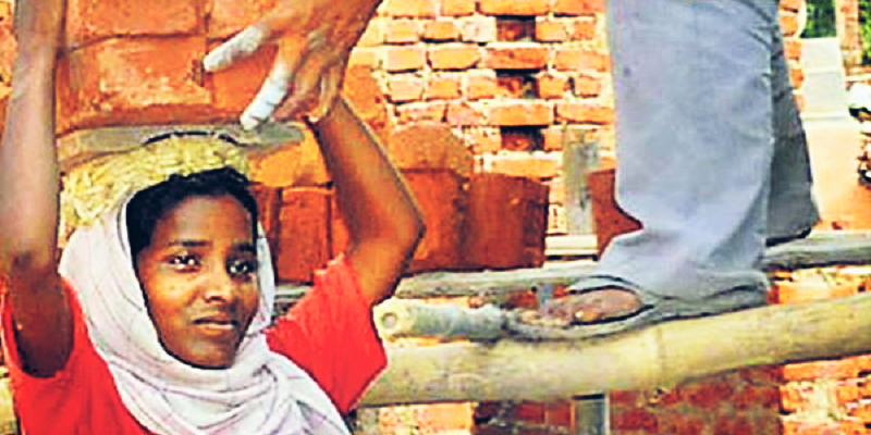 This 12th topper from Jharkhand was at a construction site, when she got her results
