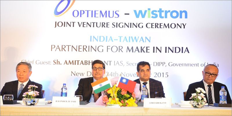 Taiwan's Wistron Corporation joins hands with Indian telecom enterprise to make in India, to invest $200M