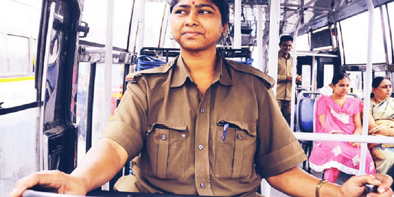 Meet Prema Ramappa Nadapatti, Bangalore's first and only female BMTC bus driver