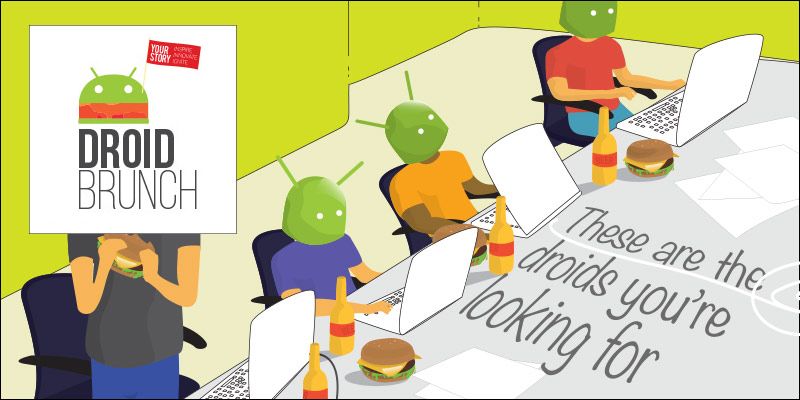 YourStory Droid Brunch, a workshop on getting started with android development on 19th December, 2015