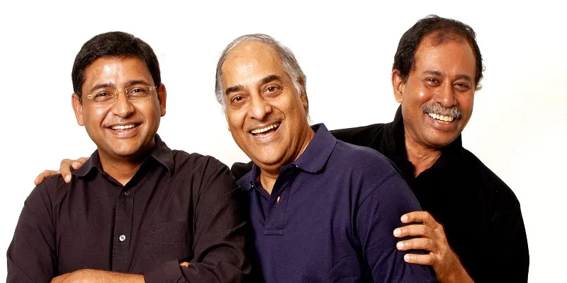 Left to right -S Mohan, Sudesh Iyer & Subin Subaiah