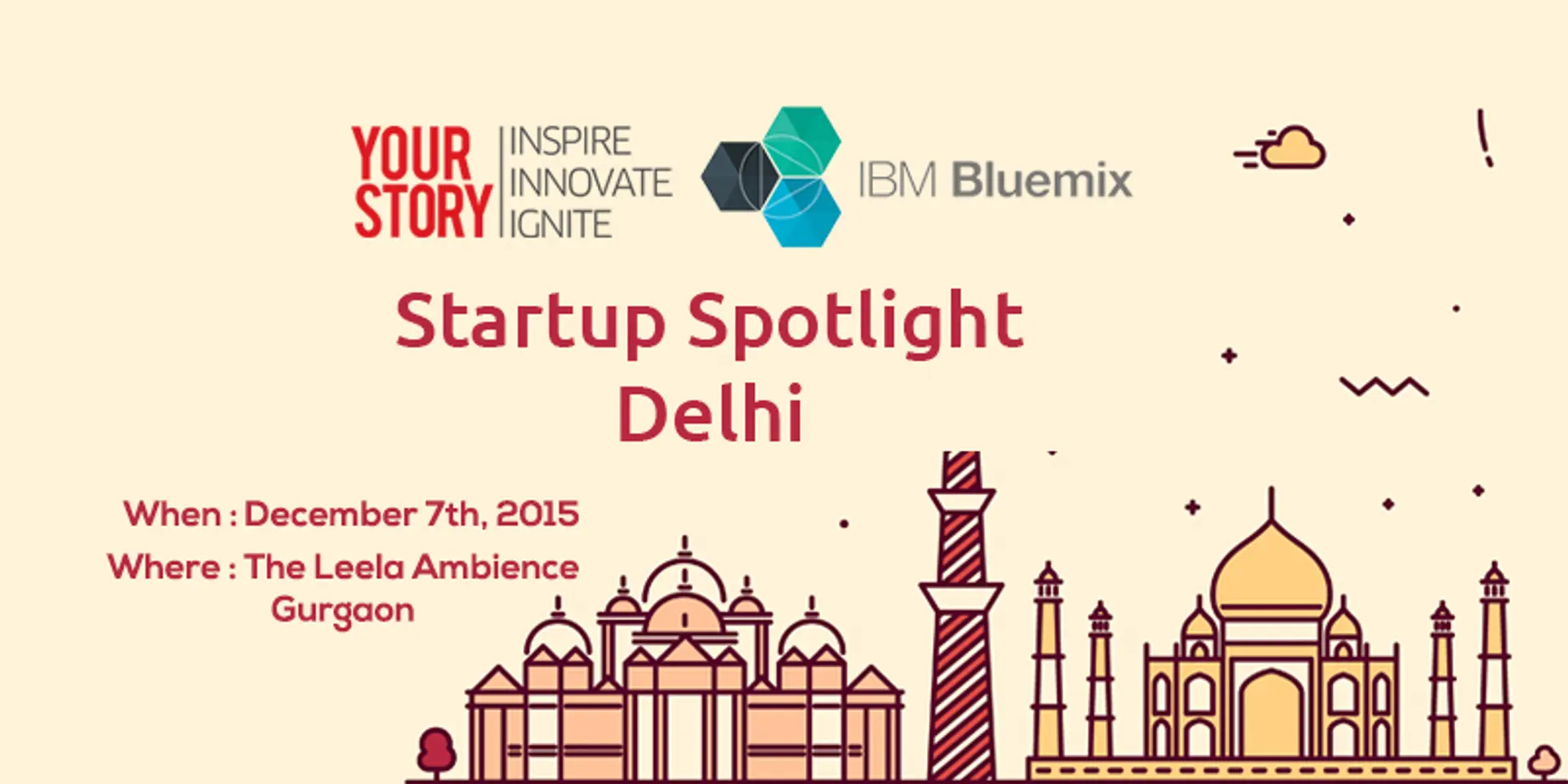 YourStory brings ‘Startup Spotlight’ to Delhi in association with IBM Bluemix