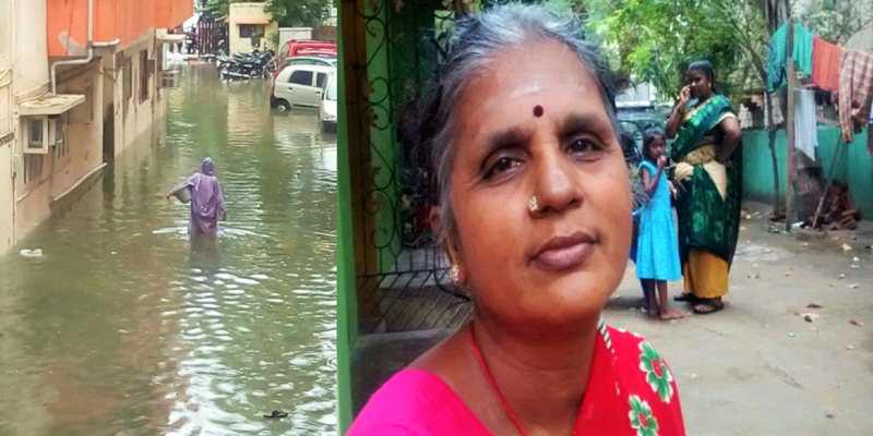 Meet Radha who endured chest-level waters to bring Milk to families in Chennai