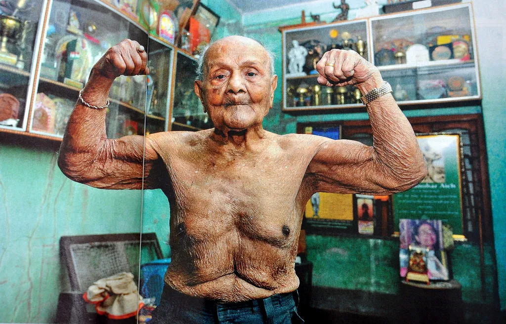 Meet 103-year-old bodybuilder Manohar Aich, who was ...