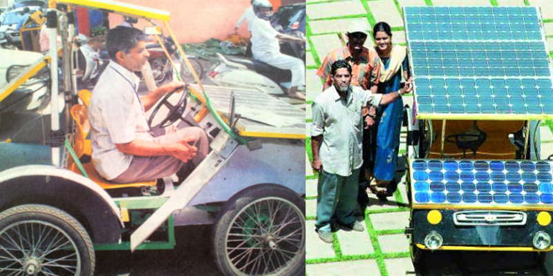 This 63-year-old man is touring India in his self-made solar car to spread Kalam's message