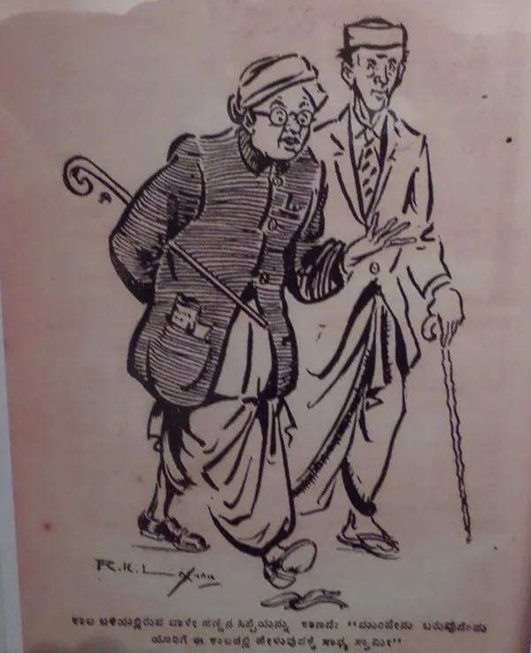 cartoonist R.K. Laxman