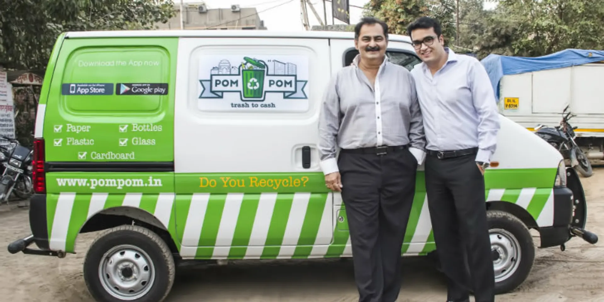 Pom Pom will pay you for your recyclable waste