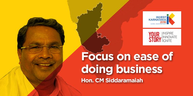 There is so much that Karnataka can offer industries and innovators, says Karnataka CM Siddaramaiah at ‘Invest Karnataka 2016’