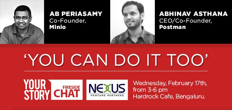 YourStory NexusVP Fireside Chat Bengaluru: ‘You can do it too’ with AB Periasamy, Co-Founder, Minio
