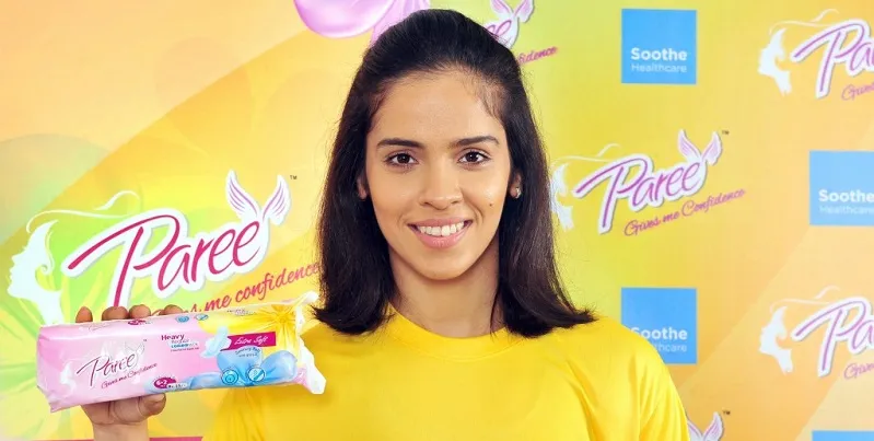 Saina Nehwal also endorses Paree Sanitary Pads