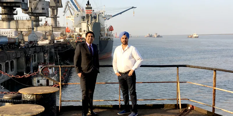 Founders of Shipping Exchange, Ashutosh Shrivastava & Harmeet Kohli