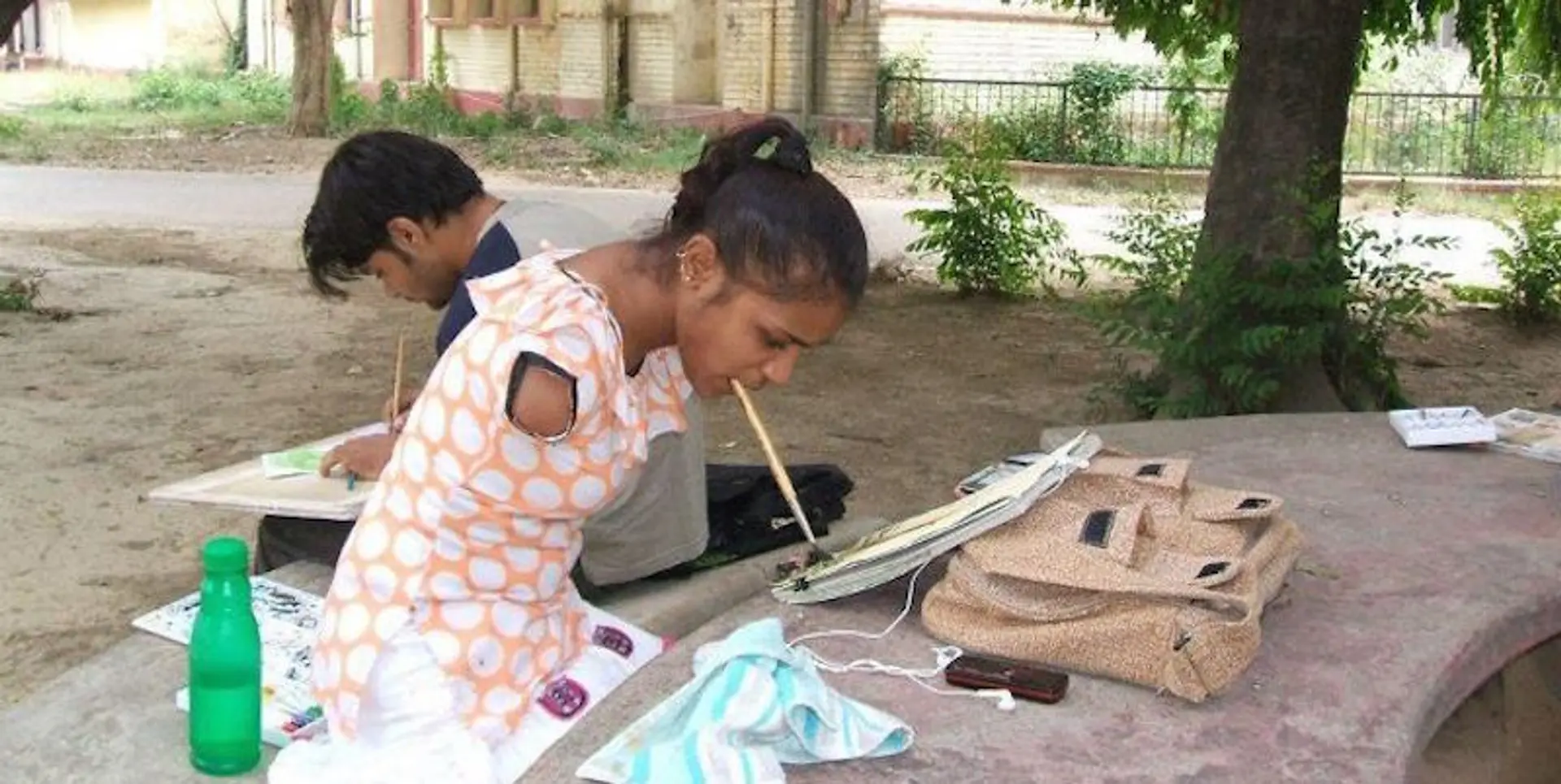 Disability is only a state of mind, says physically challenged painter Sarita Dwivedi
