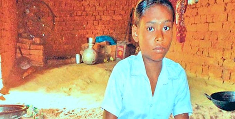 Sombari Sabar, a 12-year-old tribal orphan with no money, strives for academic excellence