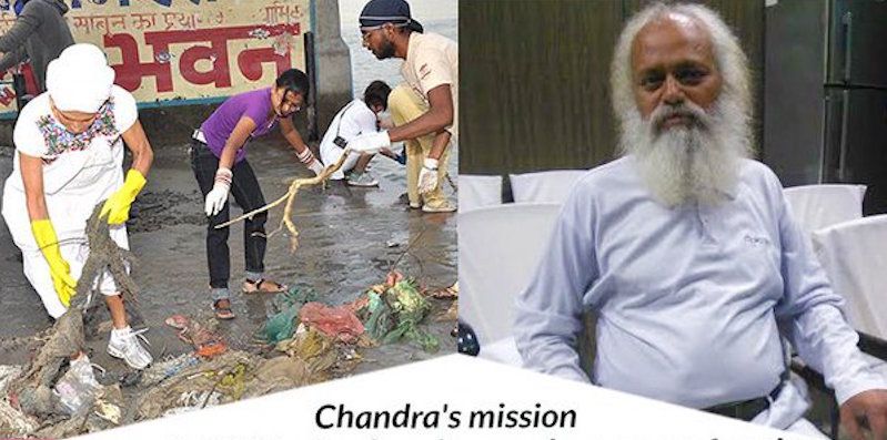 This is Guddu Baba and his passionate mission to keep the Ganga clean