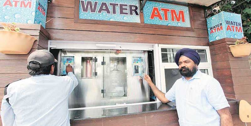 Hyderabad's new water ATMs will soon dispense a litre of chilled water for Rs 1