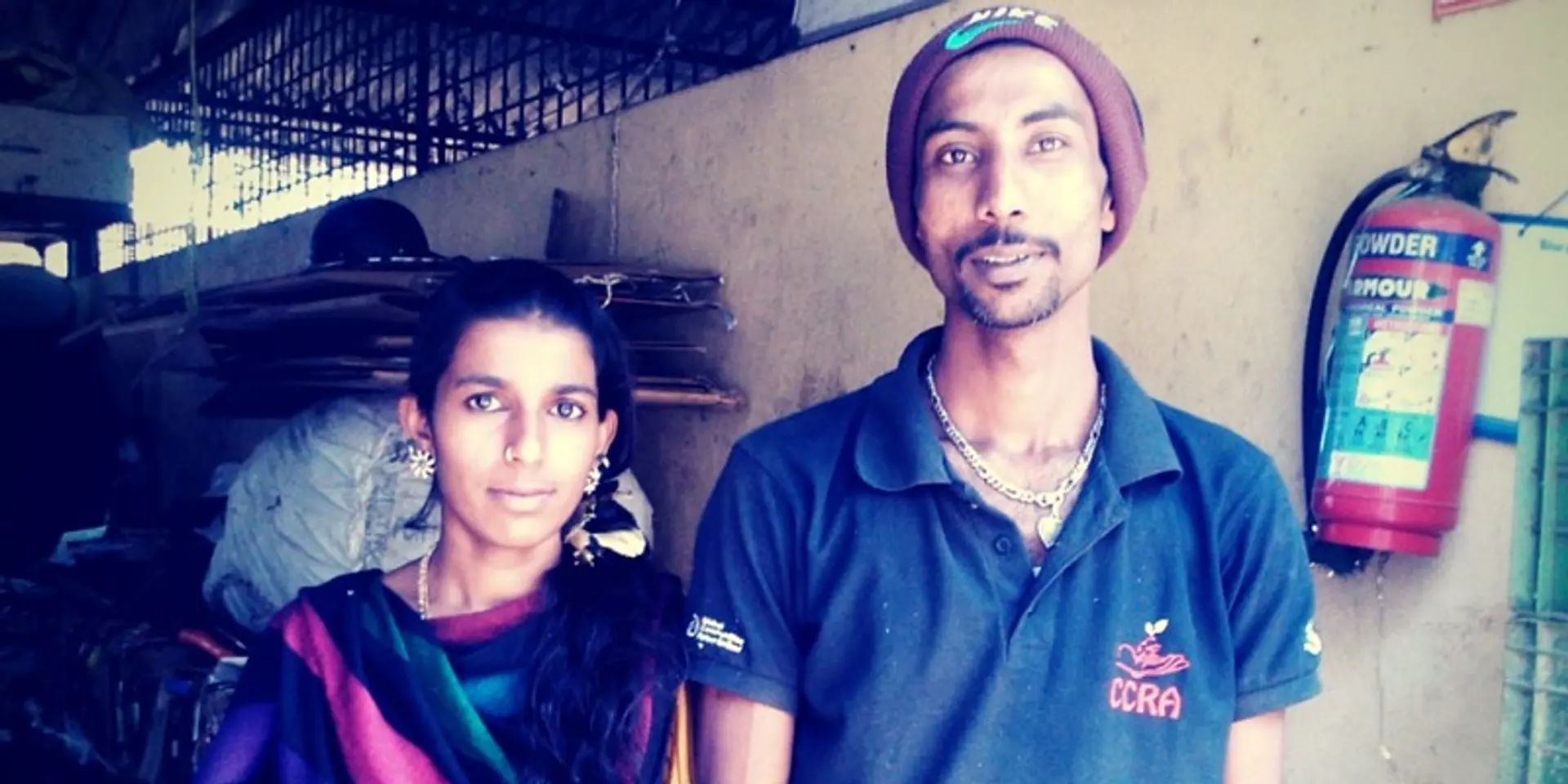 Meet Mansoor, a city waste-picker, who spoke in Paris for climate change