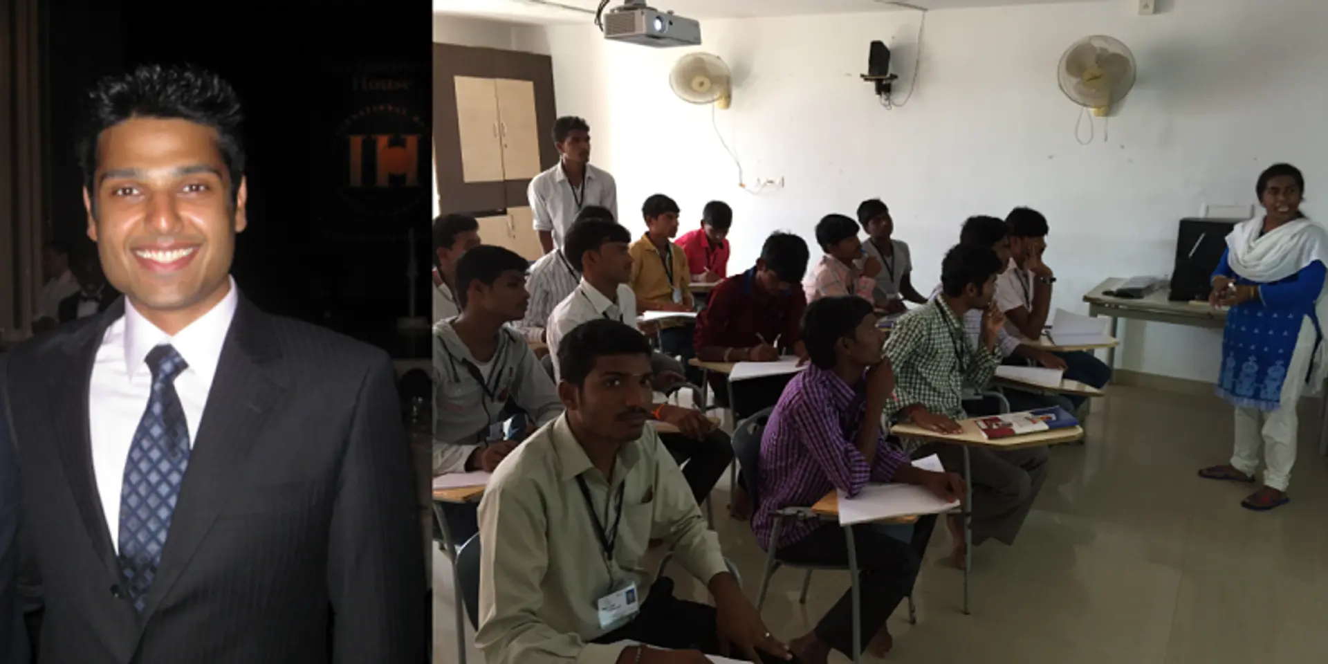 Madhav Krishna is on a mission to educate low-income populations