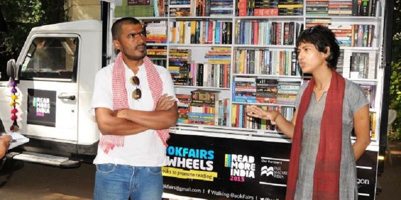 This young duo from Odisha is teaching India with a mobile book van