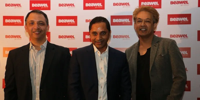 Anand Choudha (Cofounder and CEO - Beawel), Ahmad Rizvi (Cofounder and COO - Beawel), Javed Habib, Industrialist in Wellness space