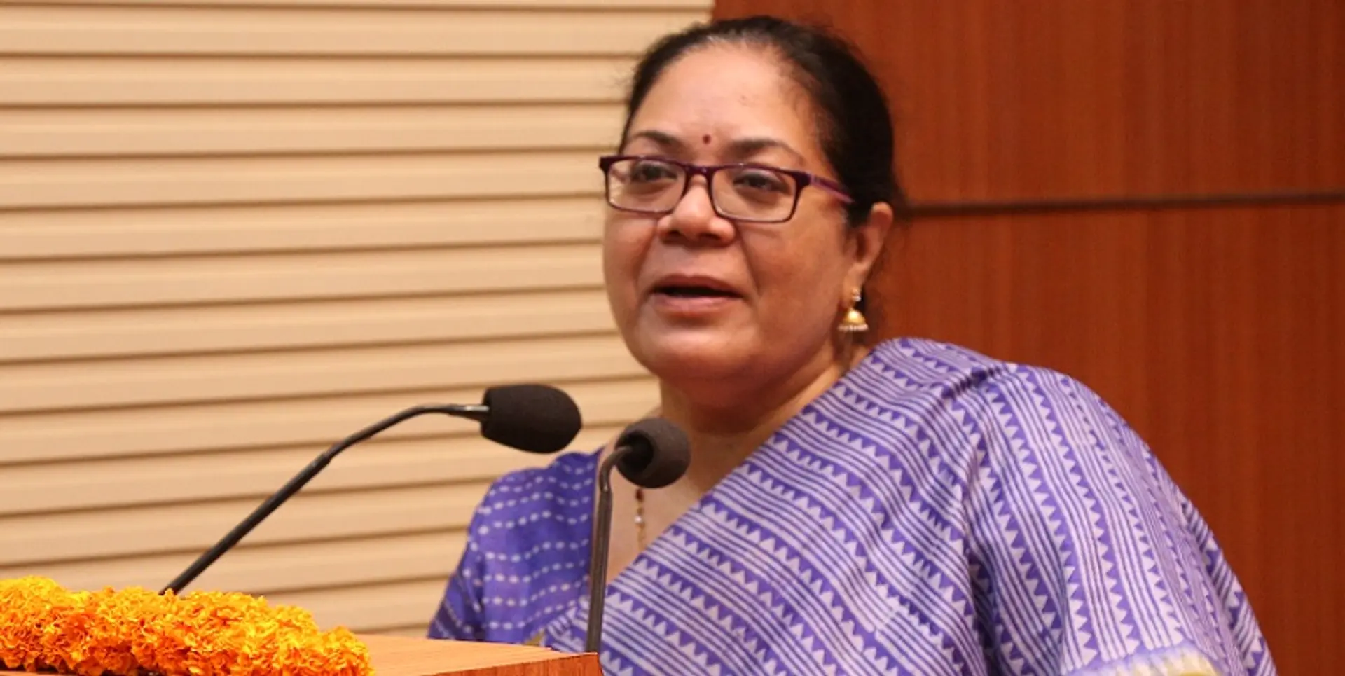 Chairperson of National Commission for Women asks women to question stereotypes and voice their opinions loudly