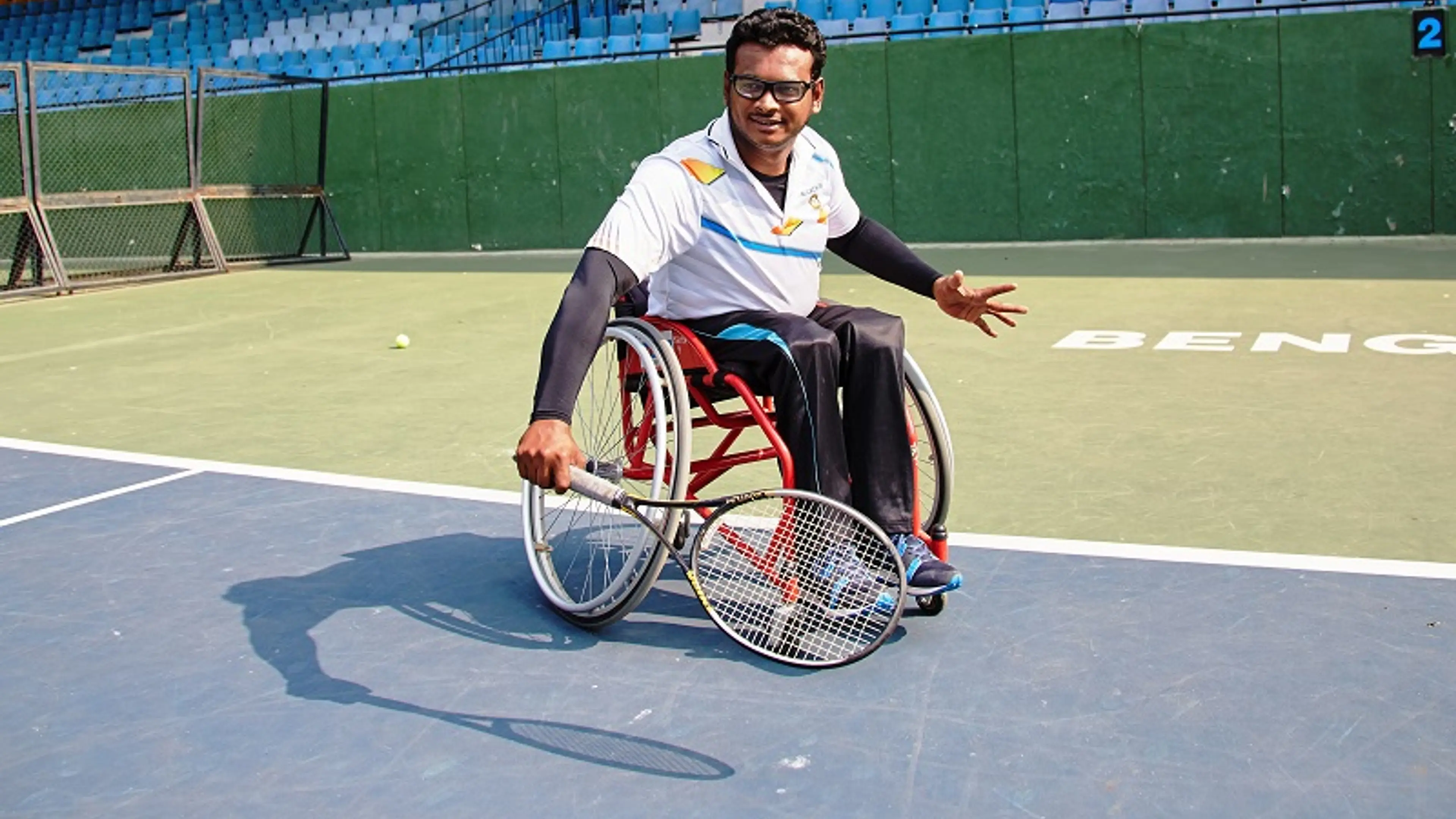 Polio at 2, represented India at Wheelchair Tennis at 28 – Shiva Prasad’s extraordinary story of success despite all odds
