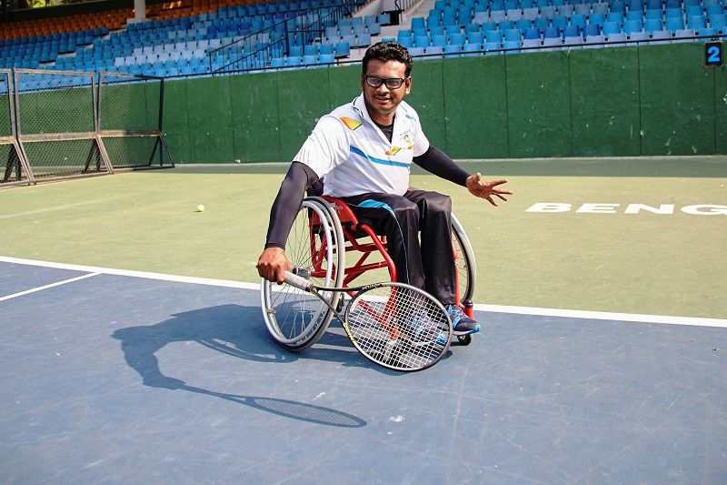 Polio at 2, represented India at Wheelchair Tennis at 28 – Shiva Prasad’s extraordinary story of success despite all odds