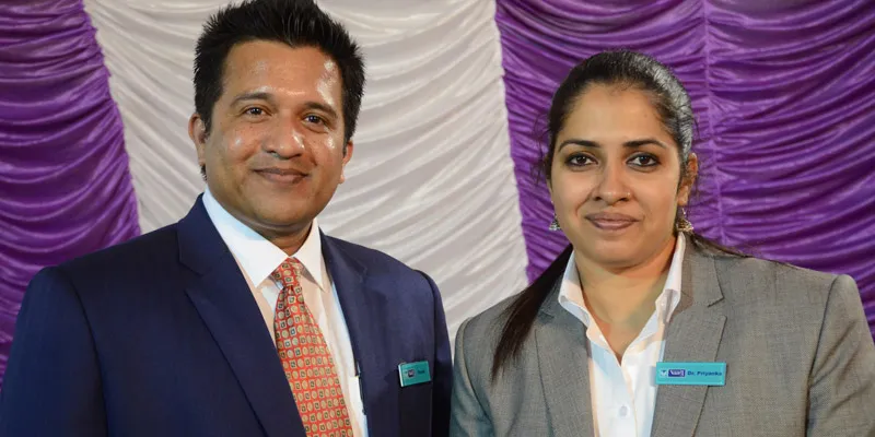 Vaayu Founders Pranav and Dr Priyanka Mokshmar