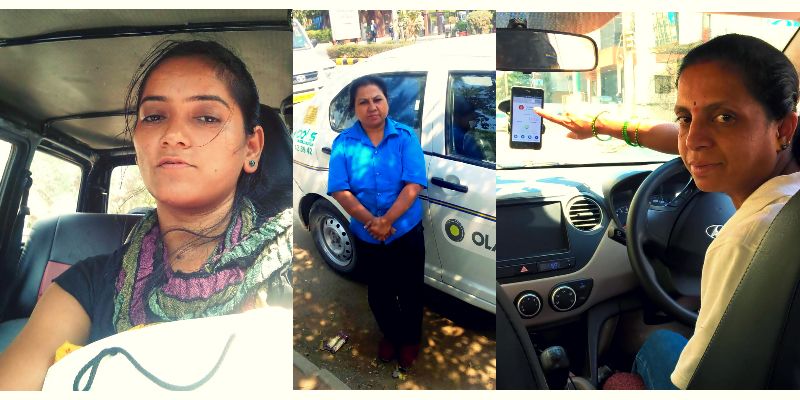 The heroes making your late night journeys safe. Meet women cabbies Ganga, Pinky and Shabana