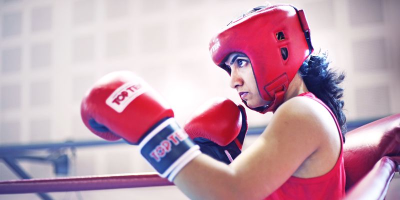 Defying stereotypes, Pinki Rani Jangra donned the boxing gloves and competed against her idol, Mary Kom