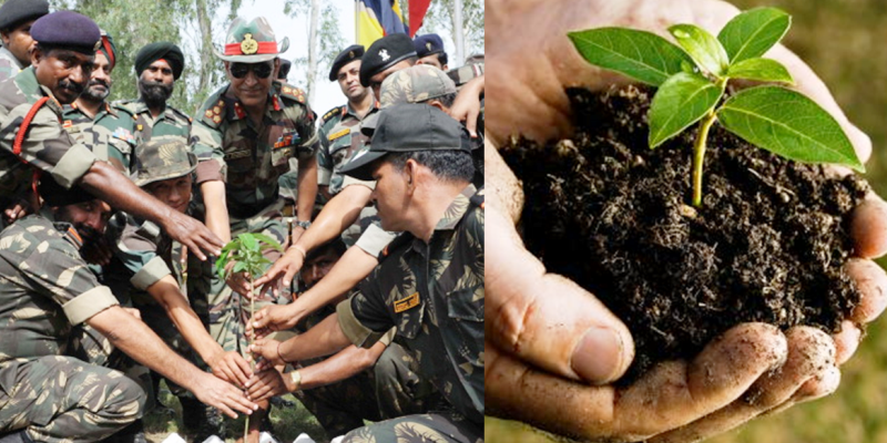 When jawans of the Indian army planted over 1 lakh saplings in less than 20 minutes