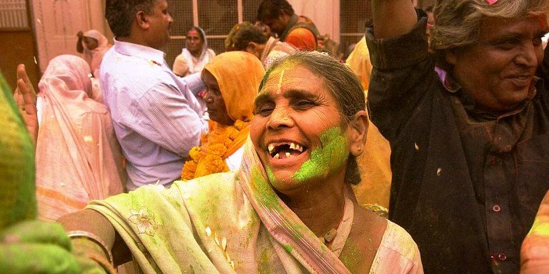 Widows of Vrindavan break 400-year-old tradition and celebrate Holi for the first time