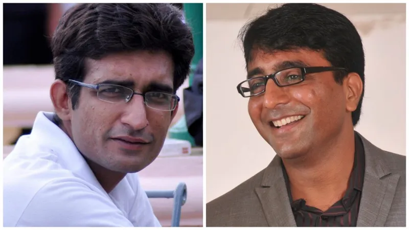 (Left - Right) Co-founder and CEO of Endeavor Careers, Vivek Tuteja and Hitesh Devalia, Co-founder