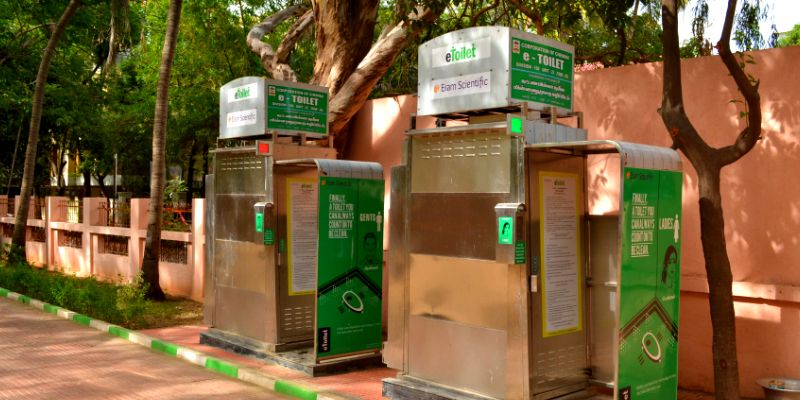 This unmanned self-cleaning e-toilet is here to take on India’s greatest worry - open defecation