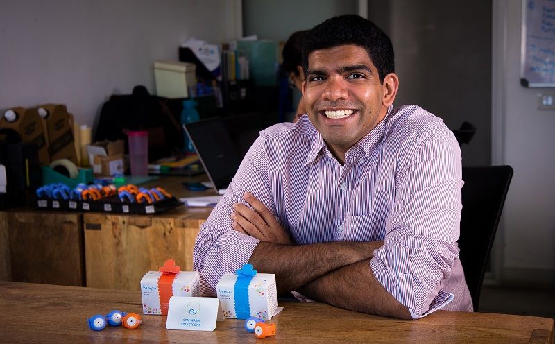 Stanford educated Ratul Narain is helping babies battle hypothermia with a simple bracelet