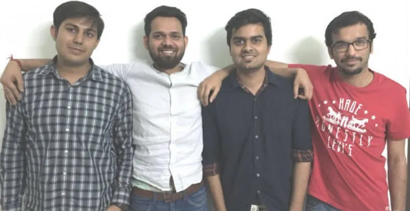Team(L-R) : Atinder, Abhinav, Vishal, Udit
