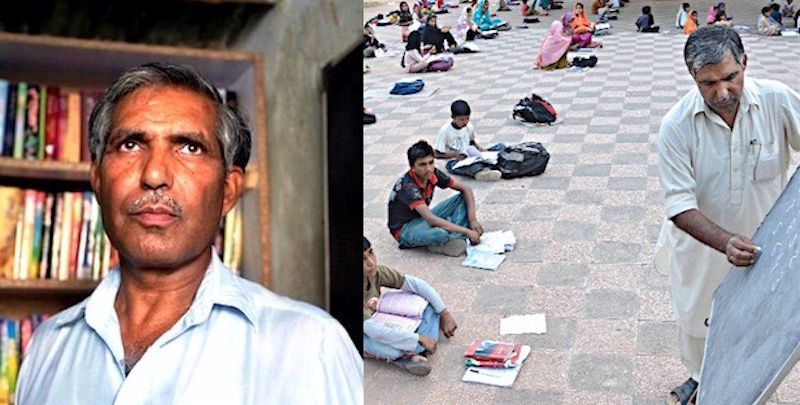 For 30 years Mohammed Ayub has taught thousands of slum children for free