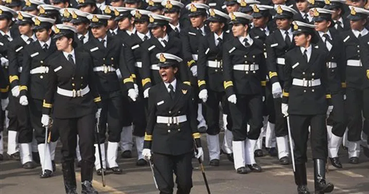 indian navy women contingent