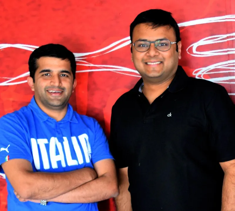 Amit Prabhu and Ankit Sonthalia (right), co-founders, Sneed