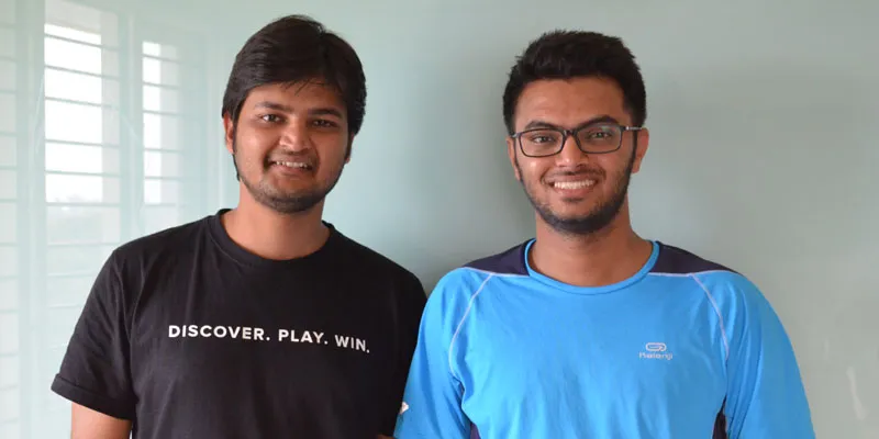Greedy Game co-founders (L to R) - Arpit and Arink