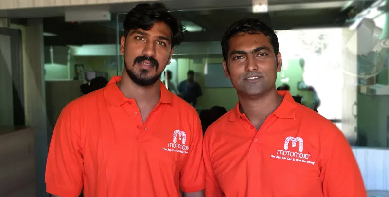 From left to right - Sumit Gaikwad and Uttam Arjun