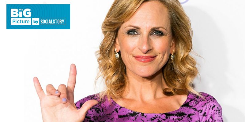 Actress Marlee Matlin did not let her disability stand in the way of stardom