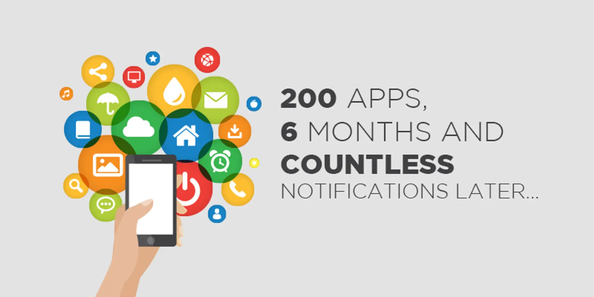 What I learnt from hoarding 200 apps on my smartphone for six months