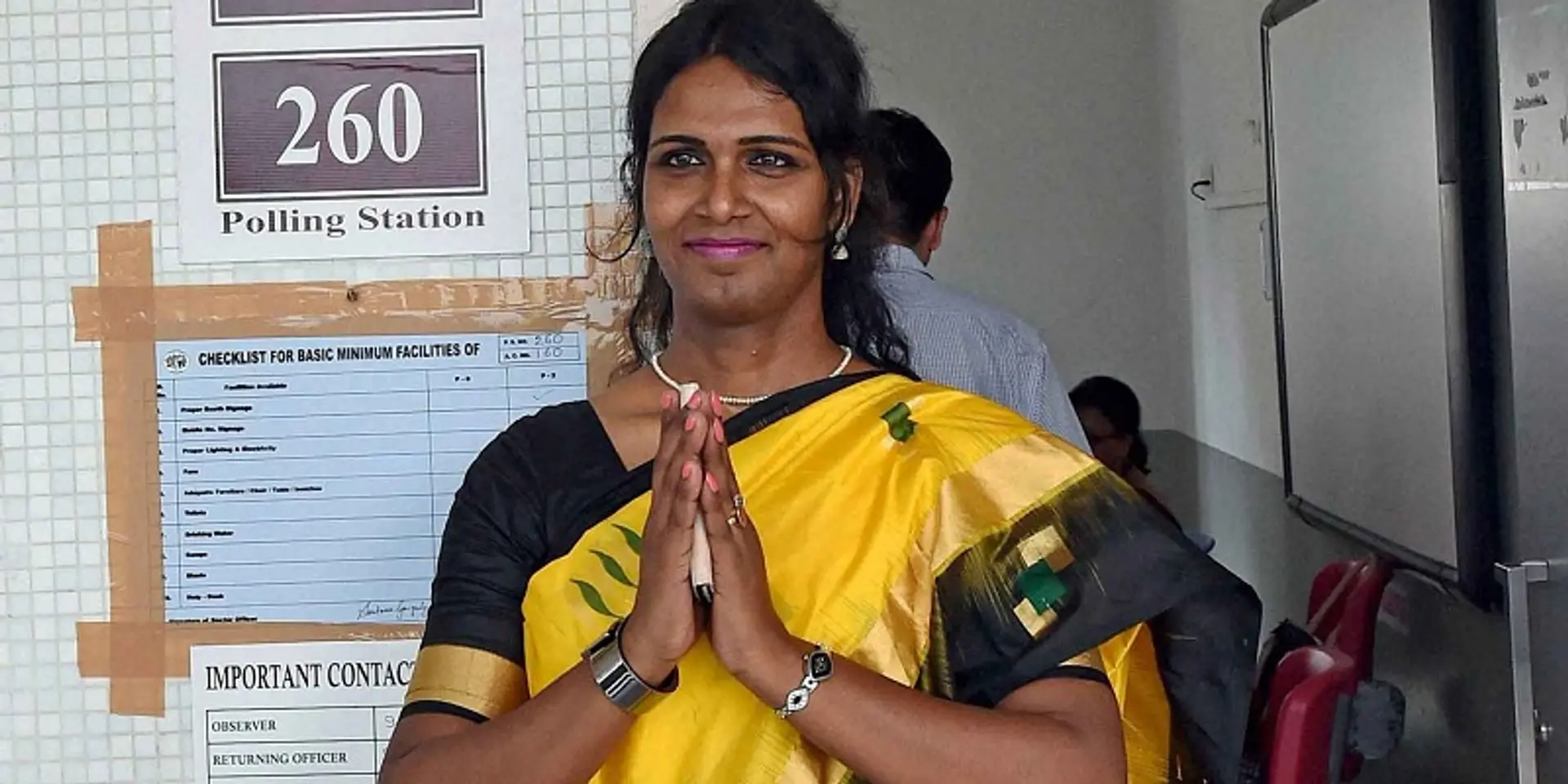 Meet India's first transgender to become the presiding officer of a polling booth during elections