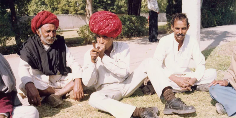 Satyendra fooling around in his college days.