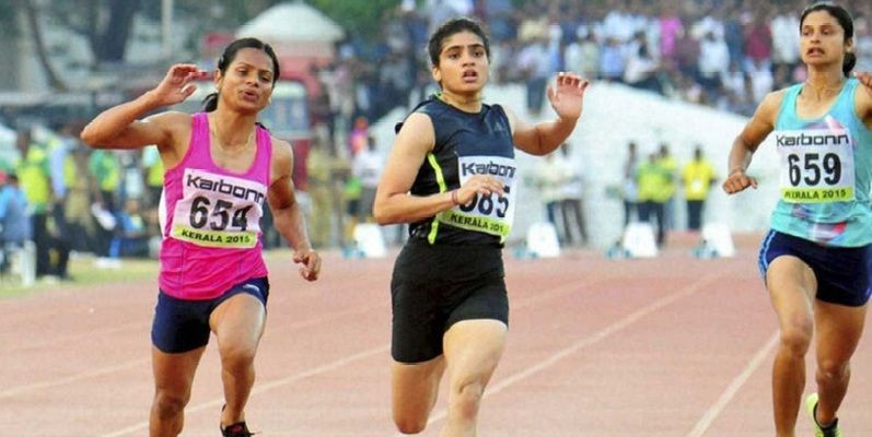 Indian Women's 4x100m relay team break 18 year old national record at Beijing